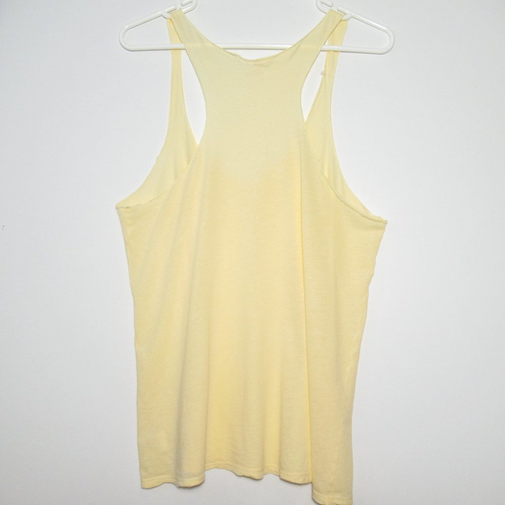 LnA Raw Edge Razor Racerback Tank Yellow - Large - Picture 2 of 12